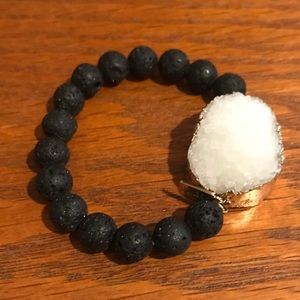 NEW Agenda Druzy Diffuser Bracelet